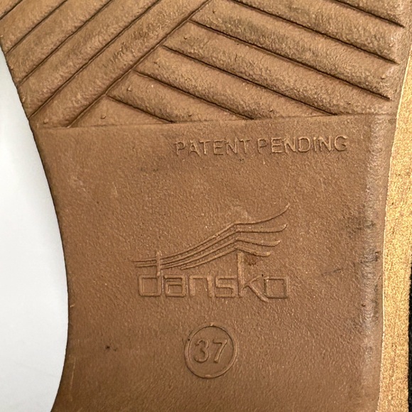 Dansko Bethann Wool Clog Mules Charcoal Gray Size 6.5 - 7 US 37 EU - Picture 9 of 11